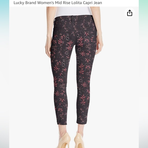 Lucky brand Lolita Capri size 12/31 - Picture 3 of 14